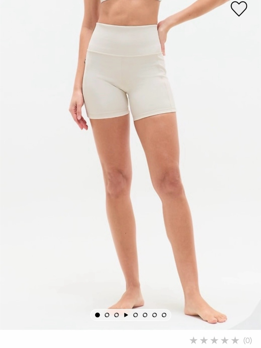 Salutation Stash High Rise 5" Short
